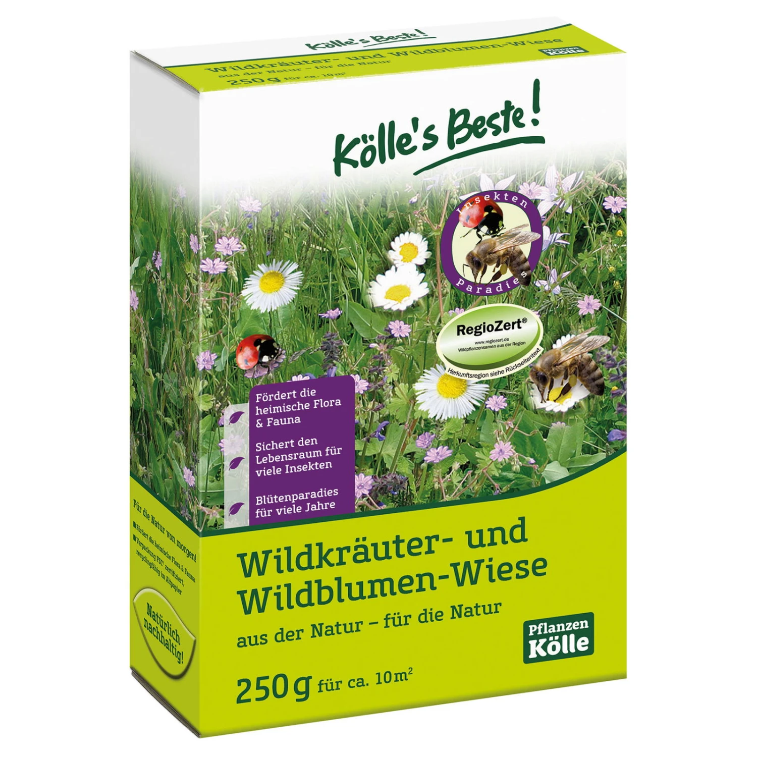 Kölle's Beste Wildkräuter- Und Wildblumenwiese Aus Der Region Nürnberg, 250 G