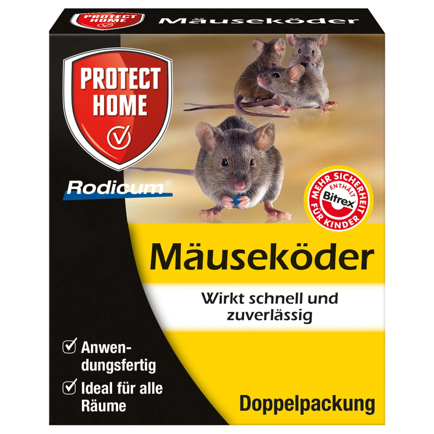 Mäuseköder, Protect Home, 2 Stück