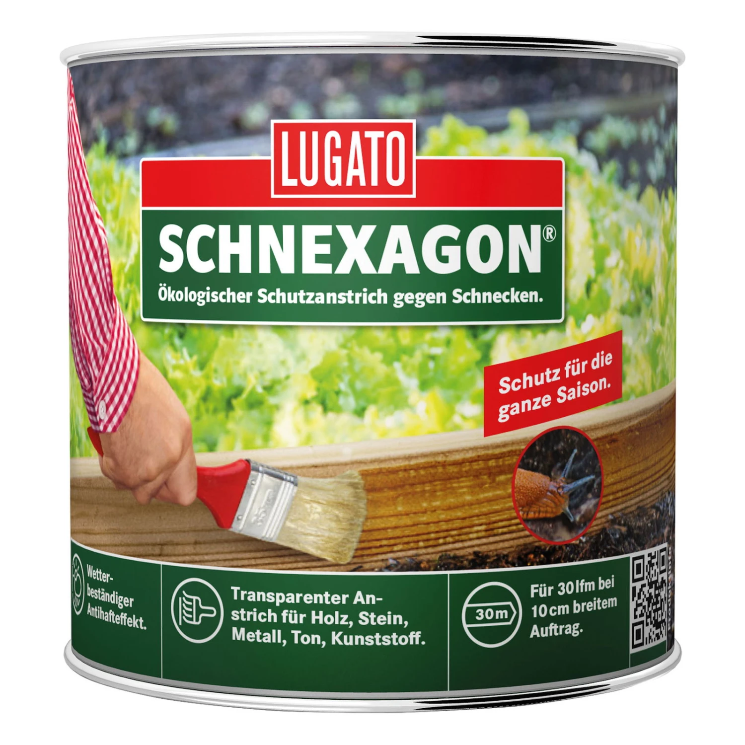Schnexagon, Anstrich Gegen Schnecken, 375 Ml