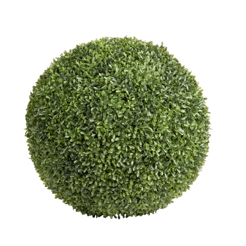 Buchskugel Aus Kunststoff, Kunstpflanze, Grün, Ø Ca. 35 Cm