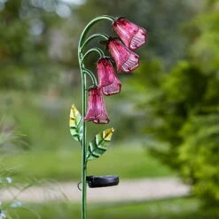 Solarleuchte Fingerhut, Höhe Ca. 90cm