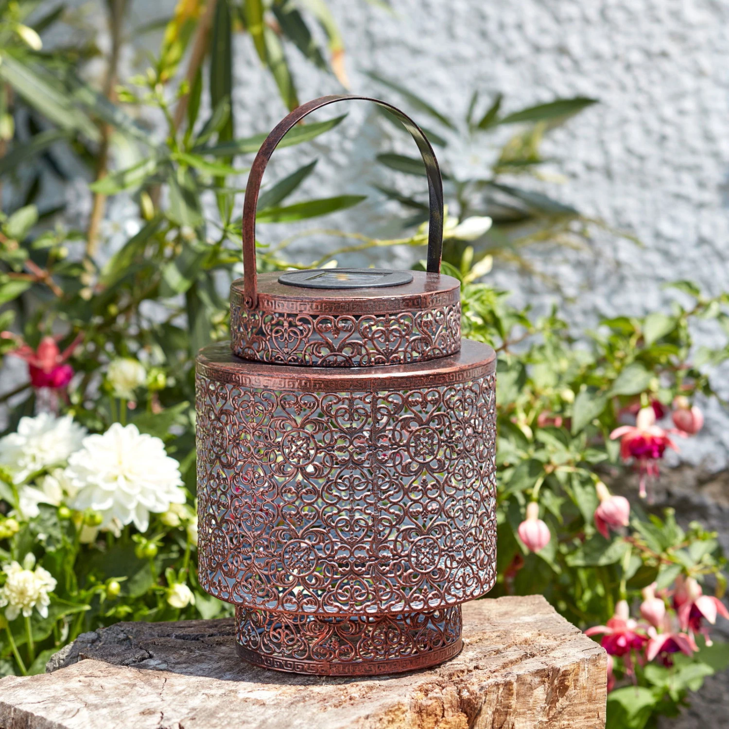 Kölle Solarlaterne Tangier, Kupfer, 18 X 23 Cm – Bild 3