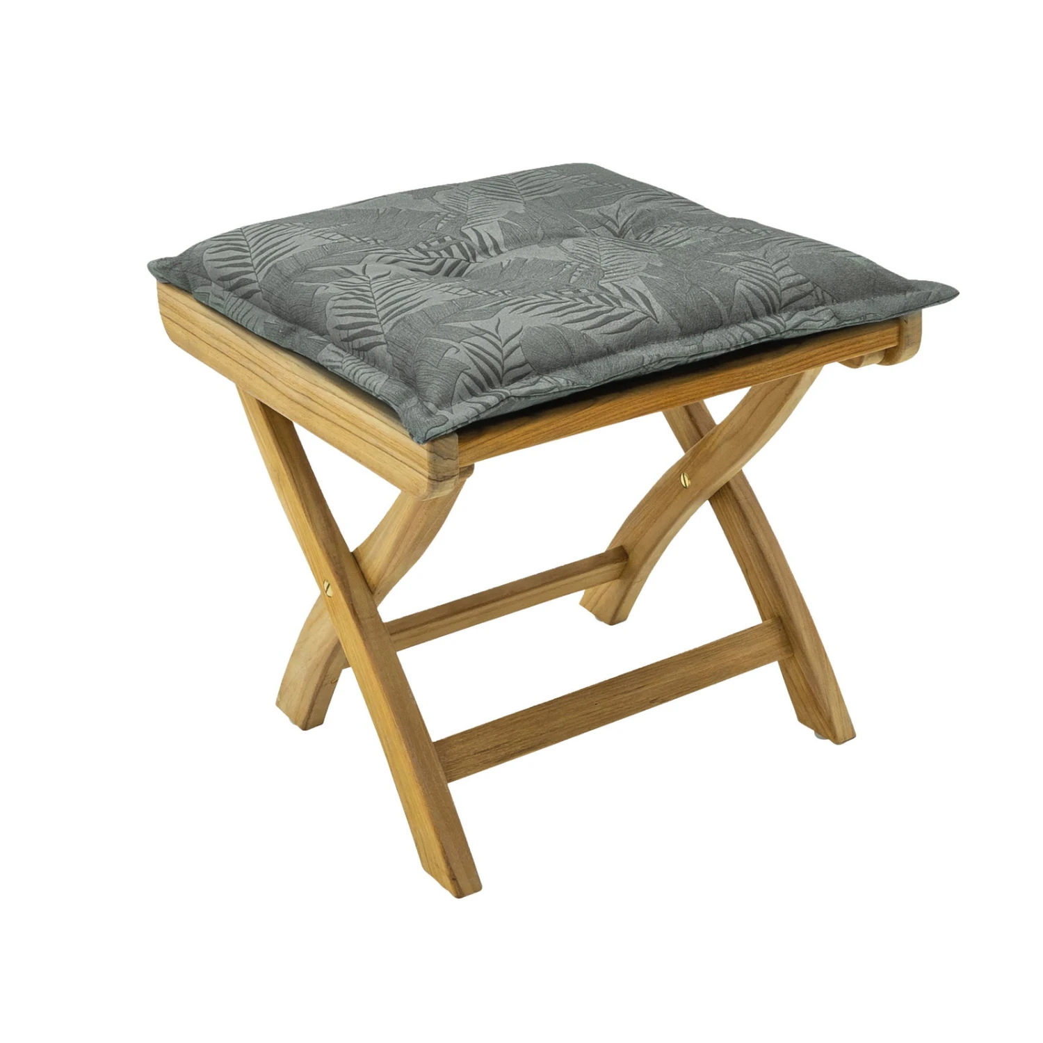 Madison Hockerauflage 'Ruiz', Grau, 50 X 50 Cm – Bild 2