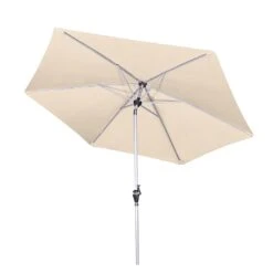 Doppler Sonnenschirm 'Active Auto Tilt 280', Ø 280 Cm, Natur