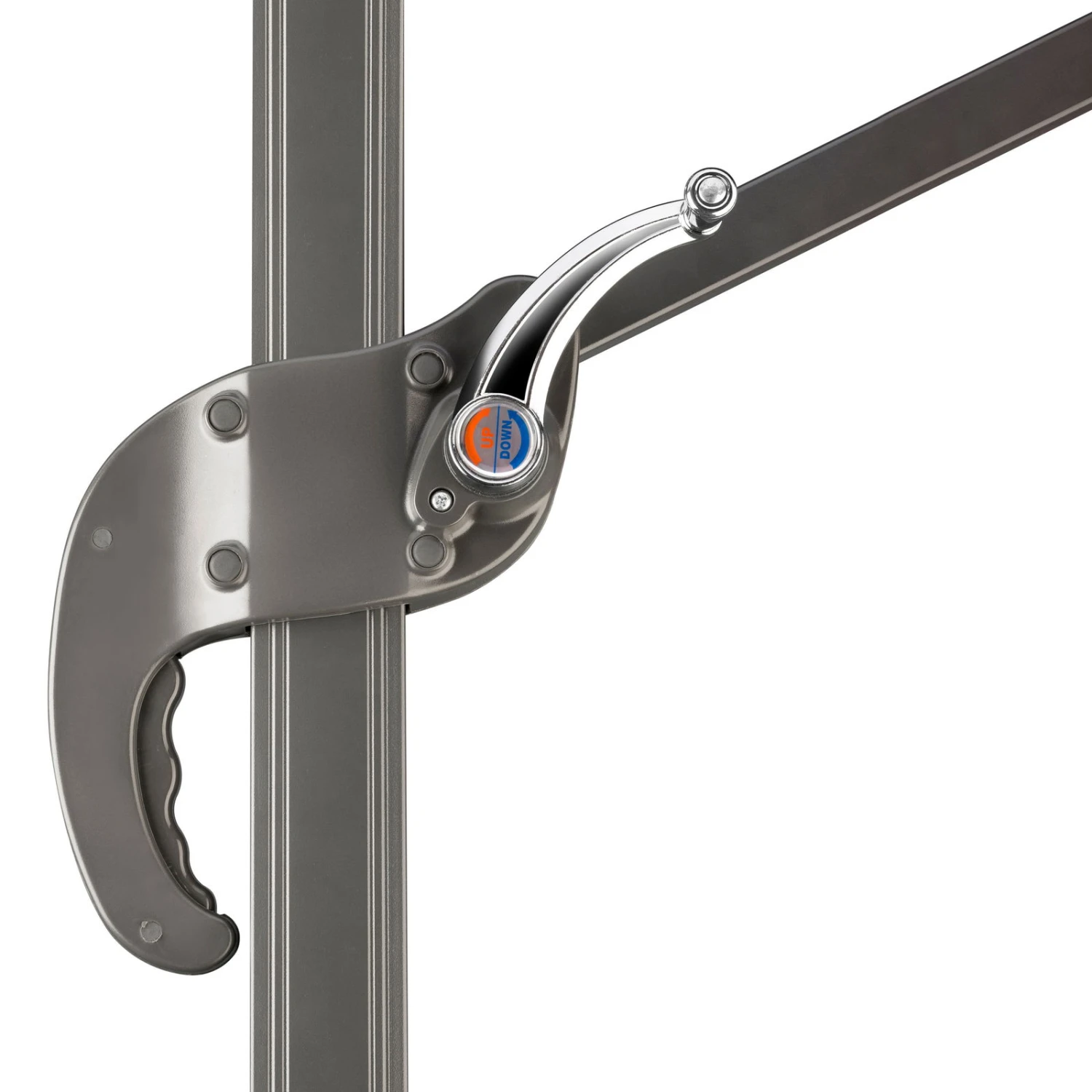 Pendelschirm 'Rhodos Junior', Ca 230 X 230 Cm, Natur – Bild 7