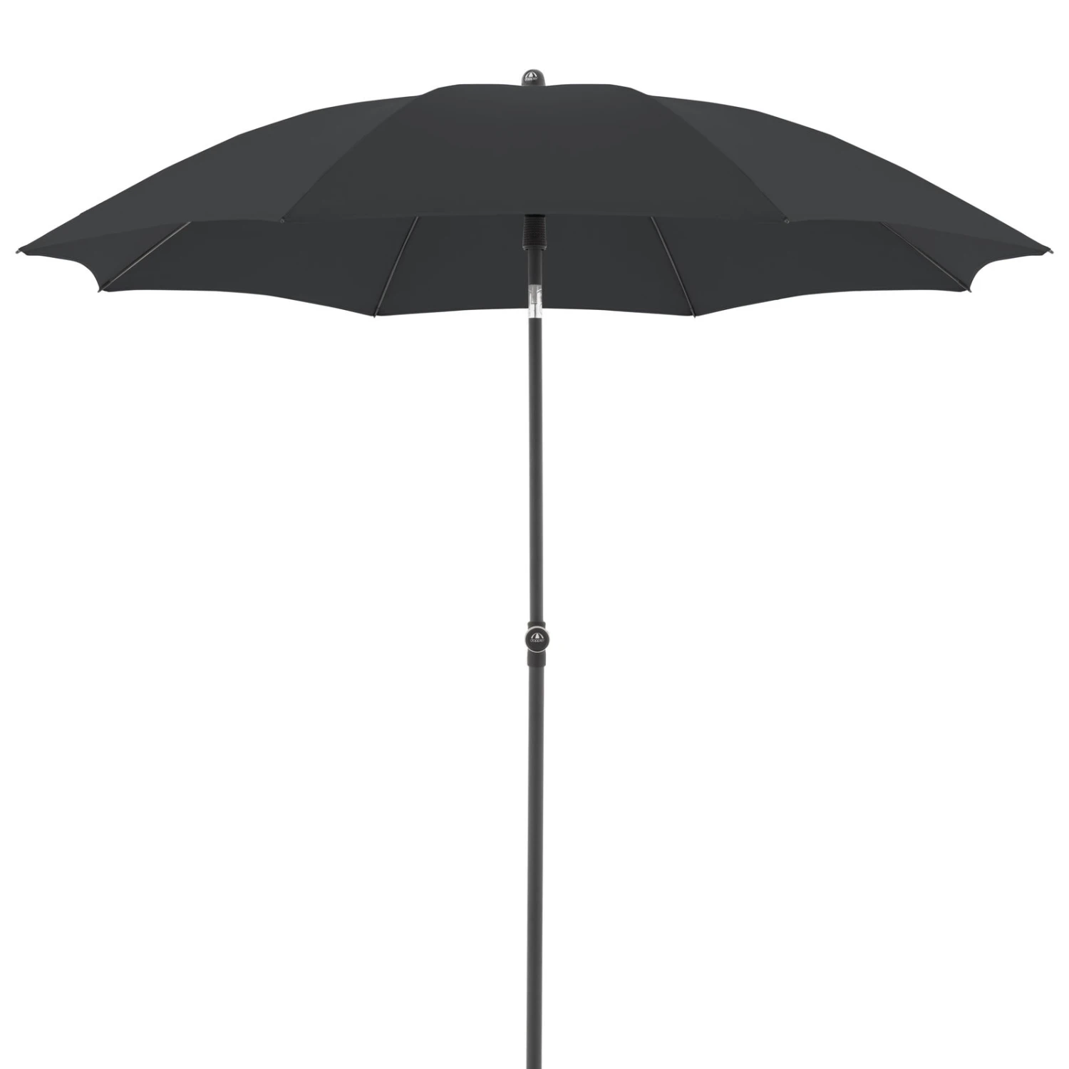 Doppler Sonnenschirm 'Active 210 Green Edition', Anthrazit, Ø 210 Cm – Bild 3