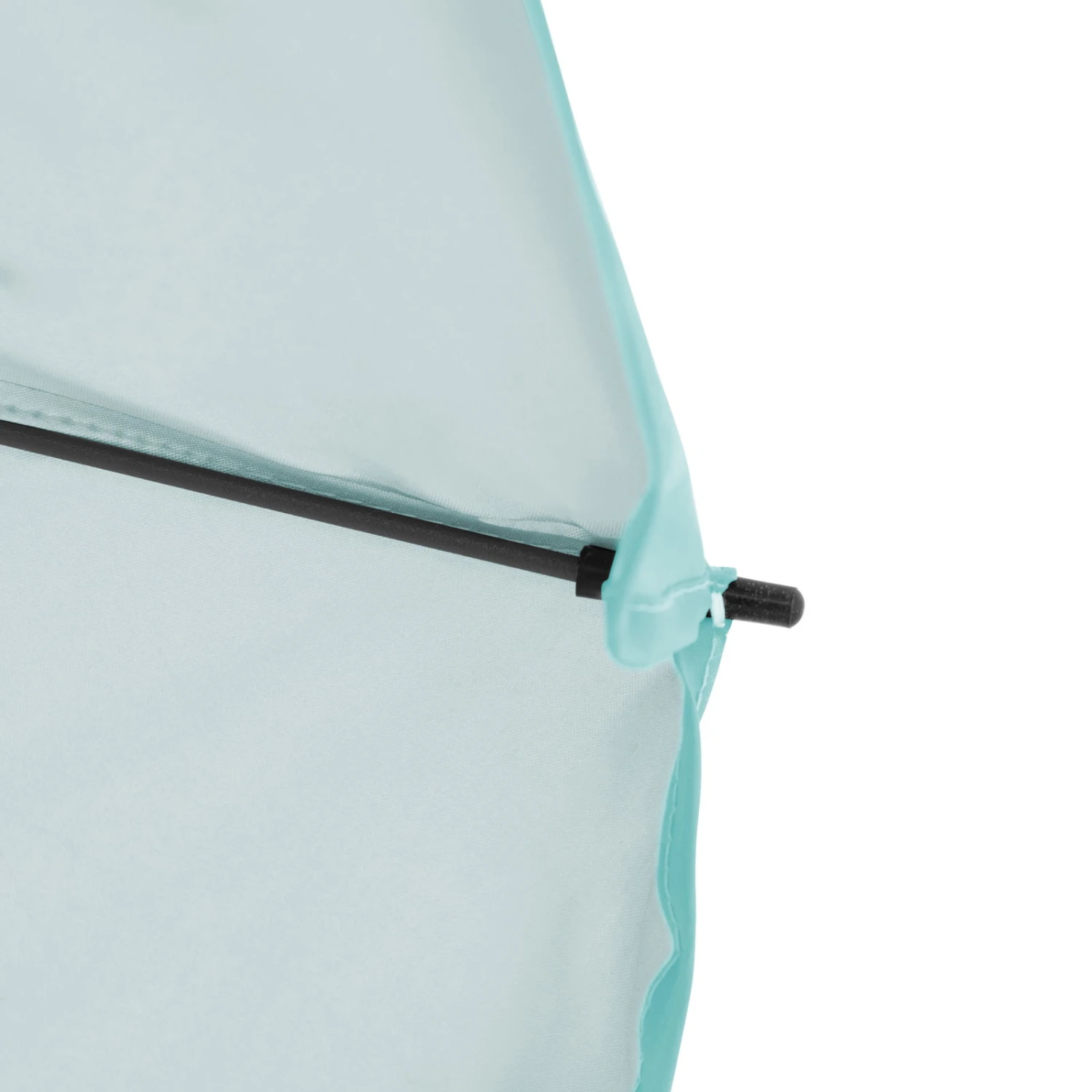 Doppler Beach-Sonnenschirm 'Como', Hellblau, Ø Ca. 160 Cm – Bild 8