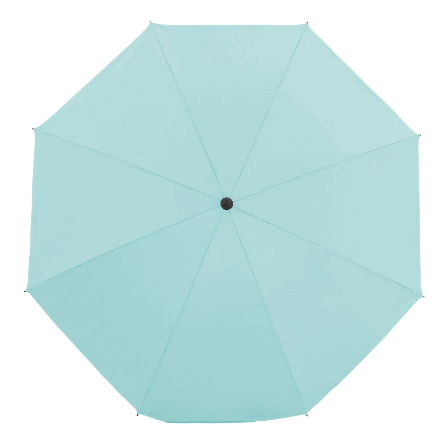 Doppler Beach-Sonnenschirm 'Como', Hellblau, Ø Ca. 160 Cm