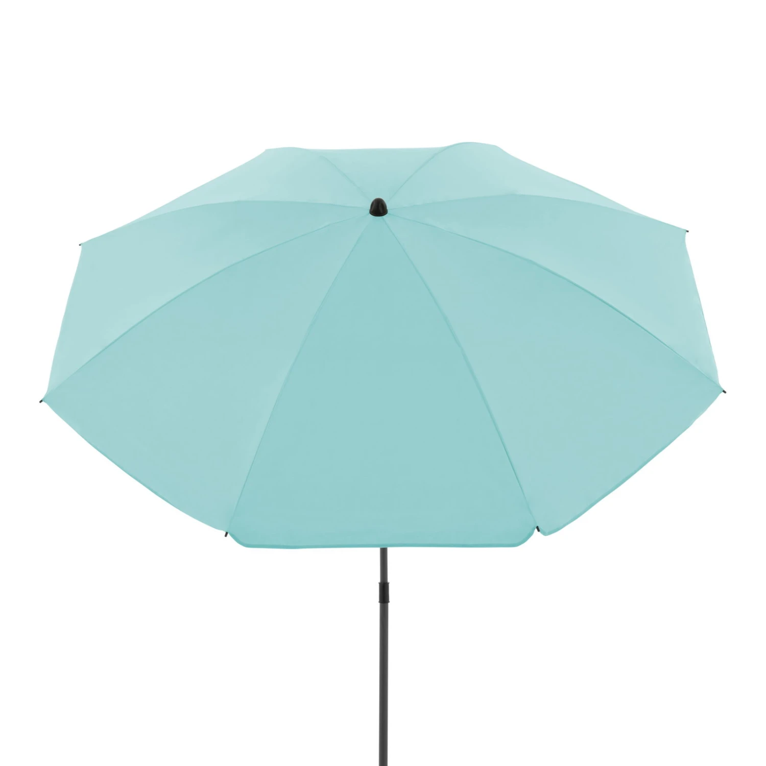 Doppler Beach-Sonnenschirm 'Como', Hellblau, Ø Ca. 160 Cm – Bild 3