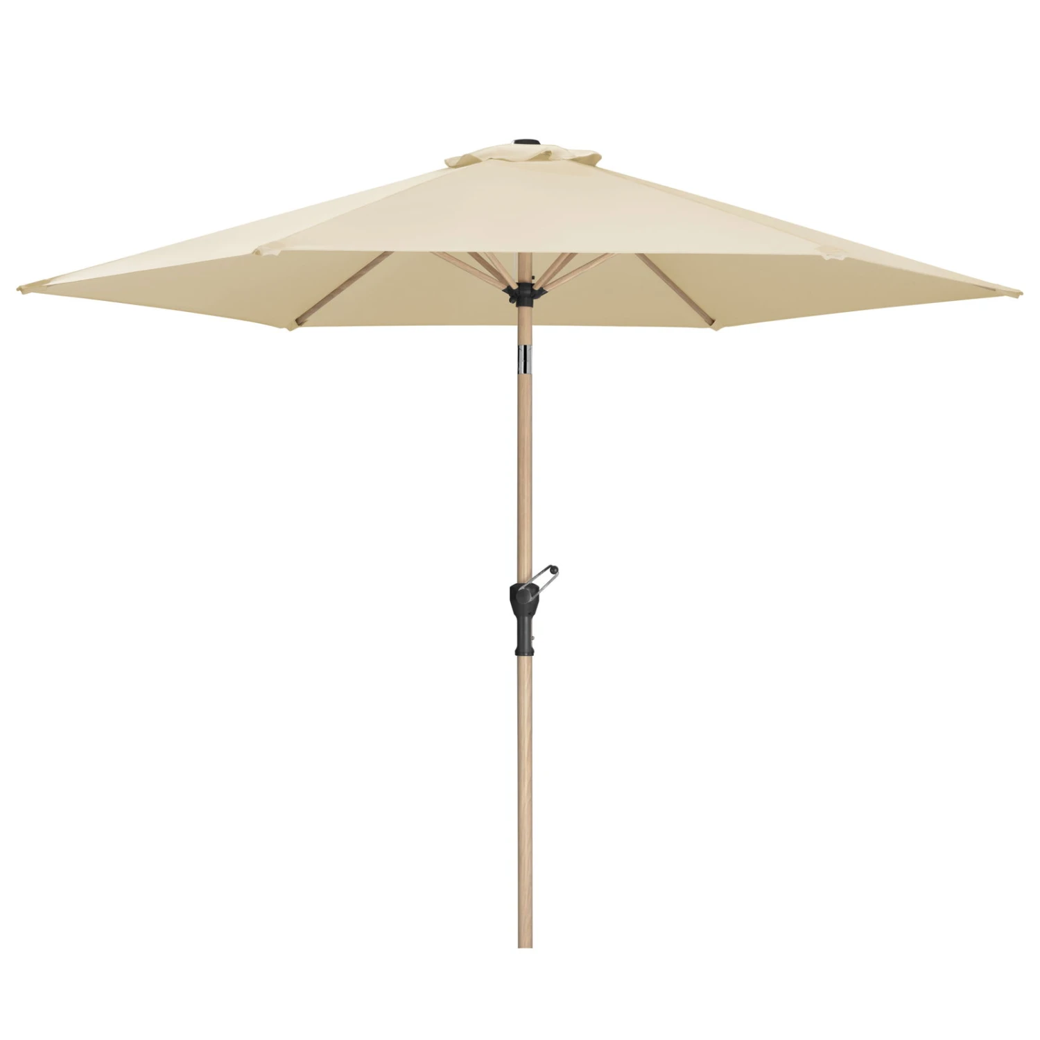 Sonnenschirm 'Cordoba', Ø 270 Cm, Natur – Bild 12
