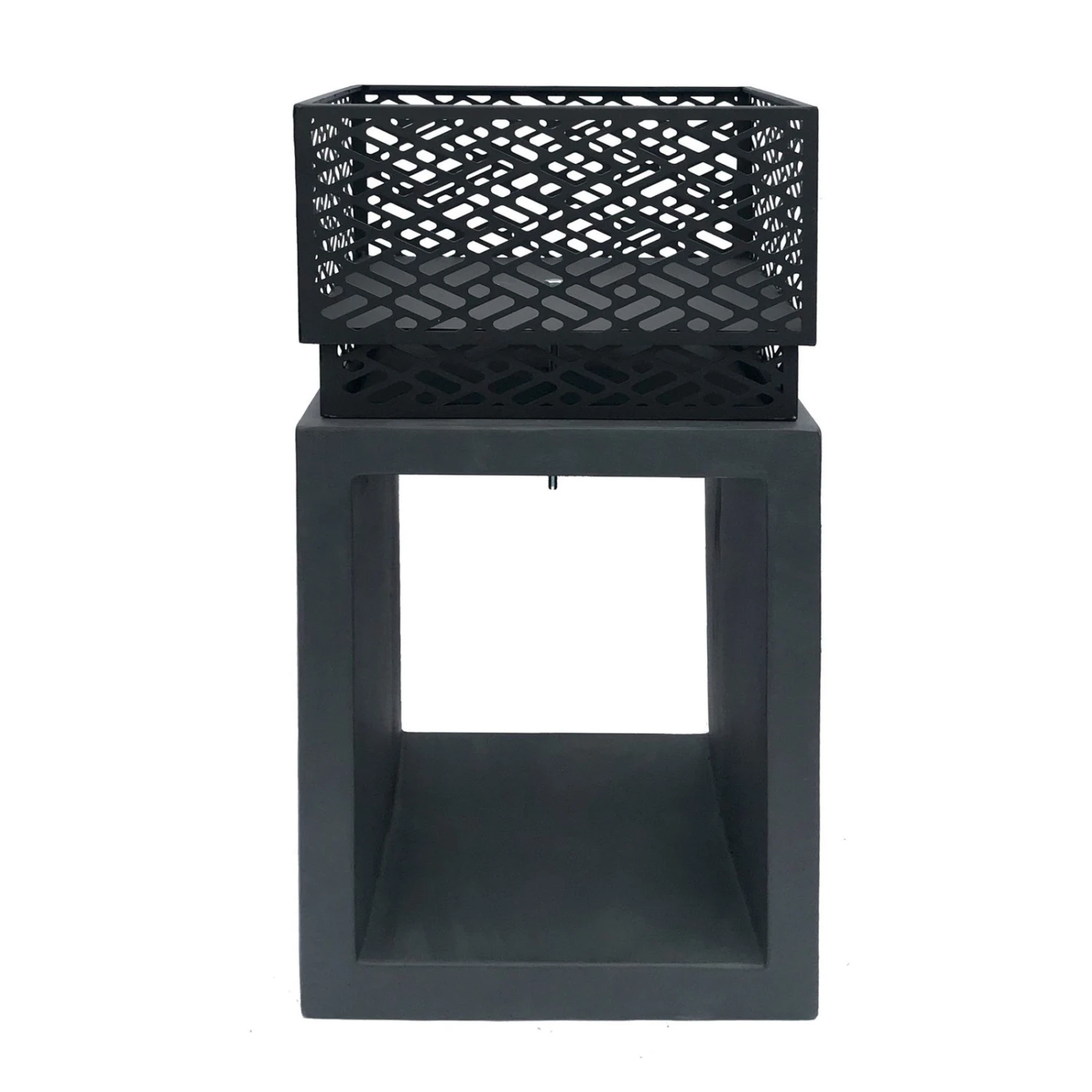 Feuerschale 'Malung', Granit, 35 X 35 X 46 Cm