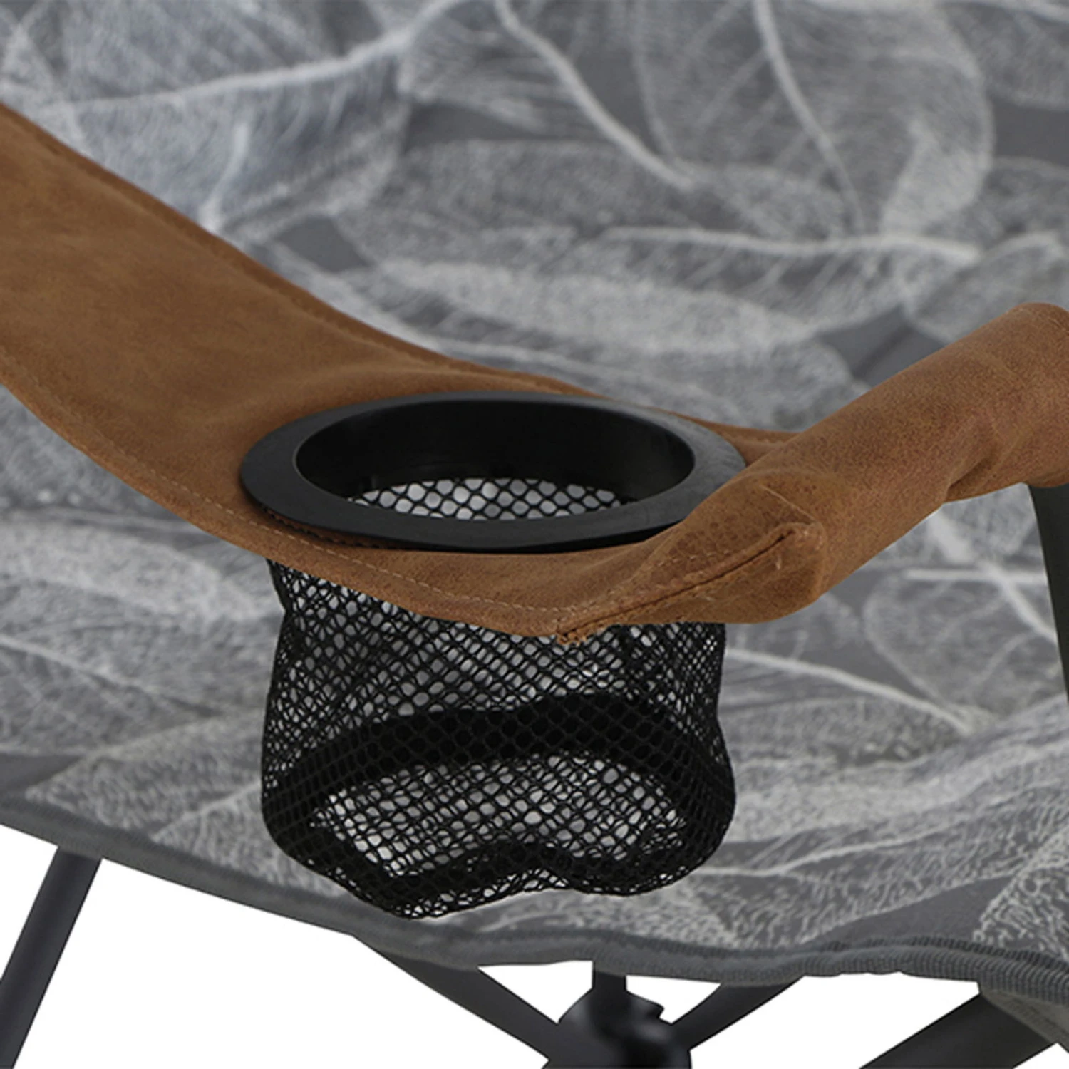 Alu-Camping Faltsessel 'Natura', Anthrazit – Bild 8