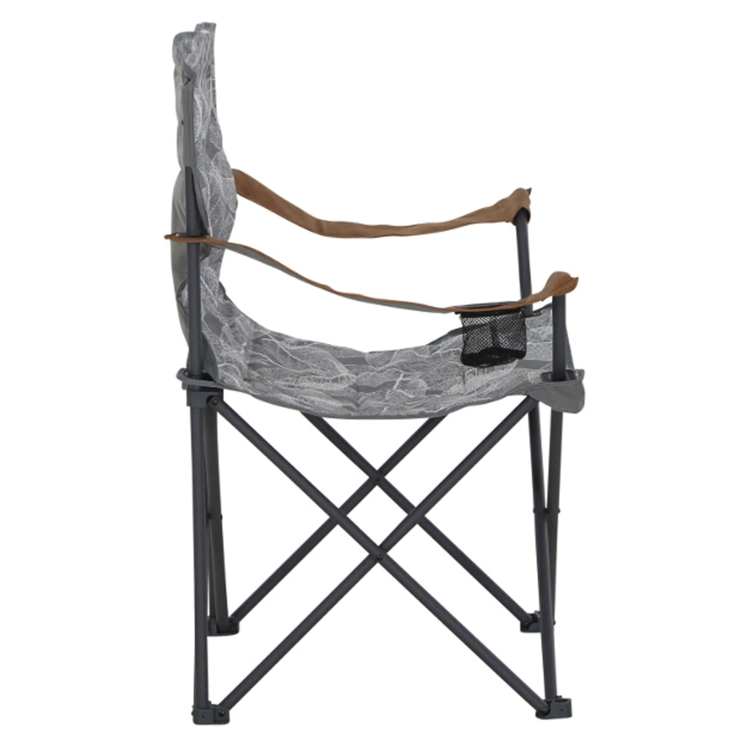 Alu-Camping Faltsessel 'Natura', Anthrazit – Bild 3