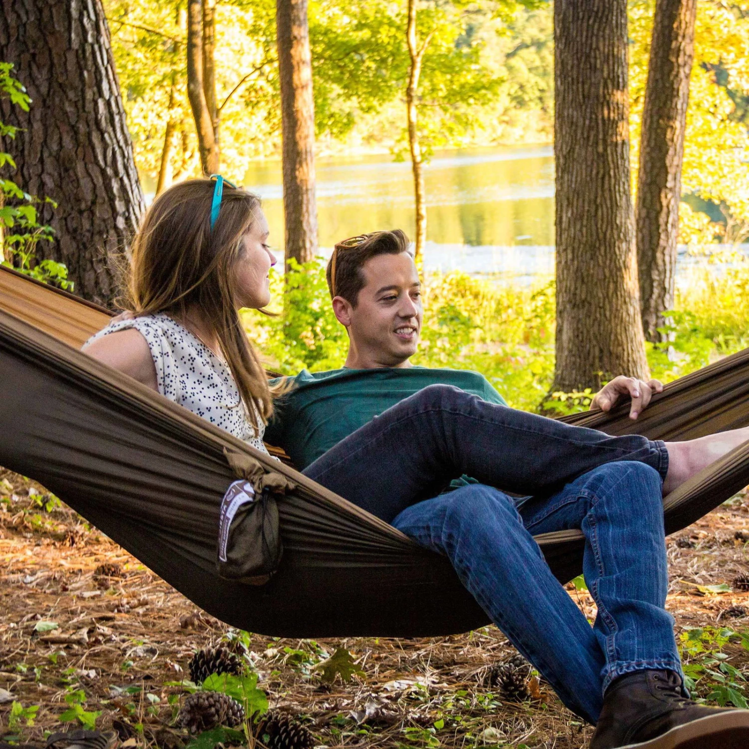 LA SIESTA Doppel-Reisenhängematte Colibri 3.0, Canyon, Bis 180 Kg, Reißfest, Leicht – Bild 9