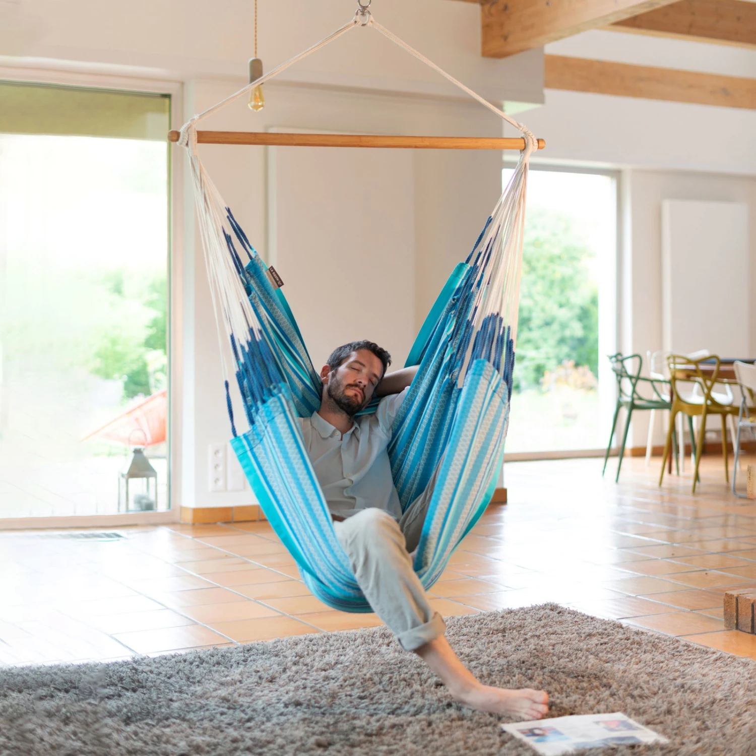 LA SIESTA Hängesessel 'Habana Azure', Blau – Bild 3