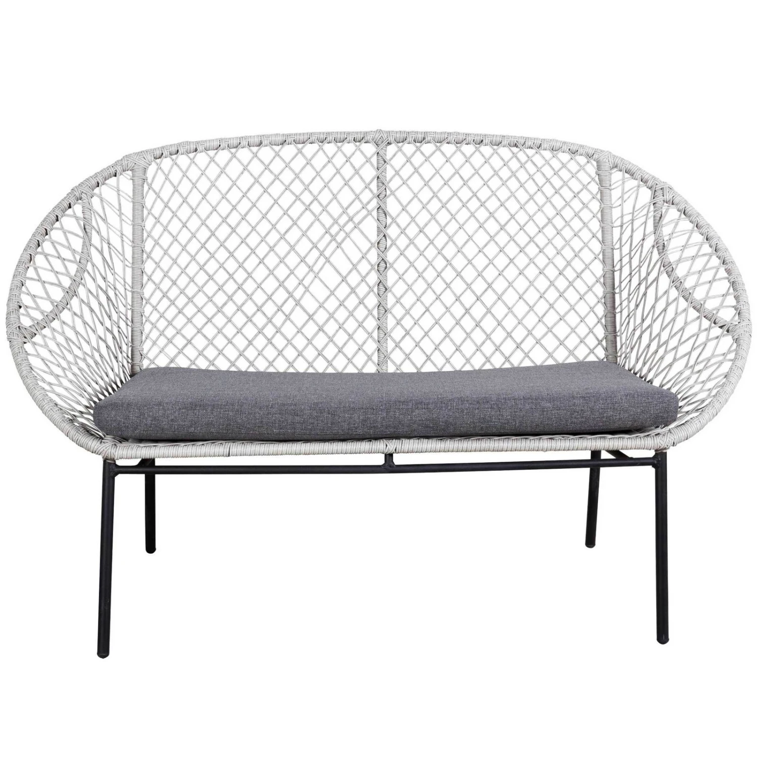 Sitzmöbelgruppe 'Nairobi' Inkl. Auflagen, 4-teilig, Grau – Bild 2