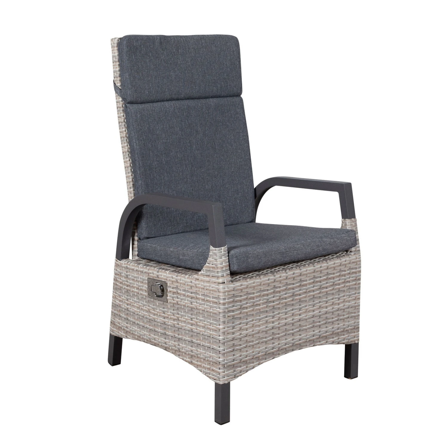 Geflechtsessel 'Westerland', Grau – Bild 7