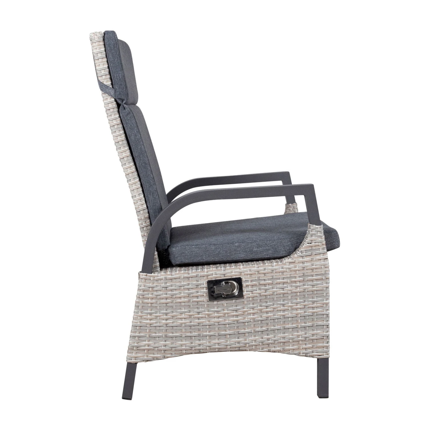 Geflechtsessel 'Westerland', Grau – Bild 8