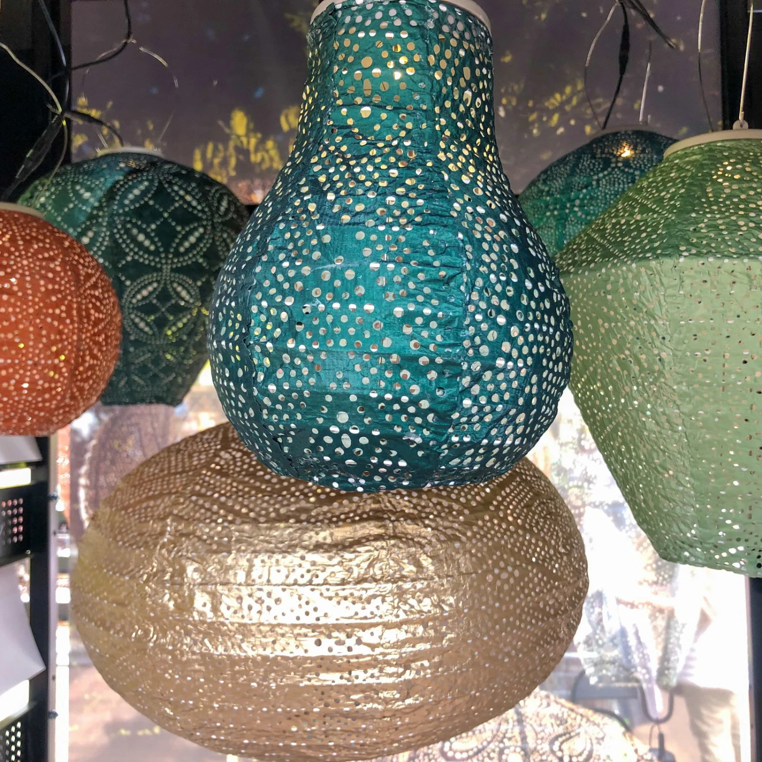 Solarlaterne 'Cylinder 18 Mandela', Light Taupe, Ø 18 X 33 Cm – Bild 4